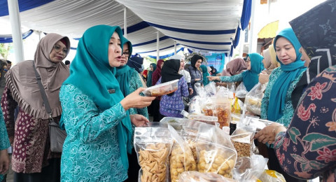 TP PKK Provinsi Jambi Gelar Pasar Murah Ramadhan dan HKG ke-54